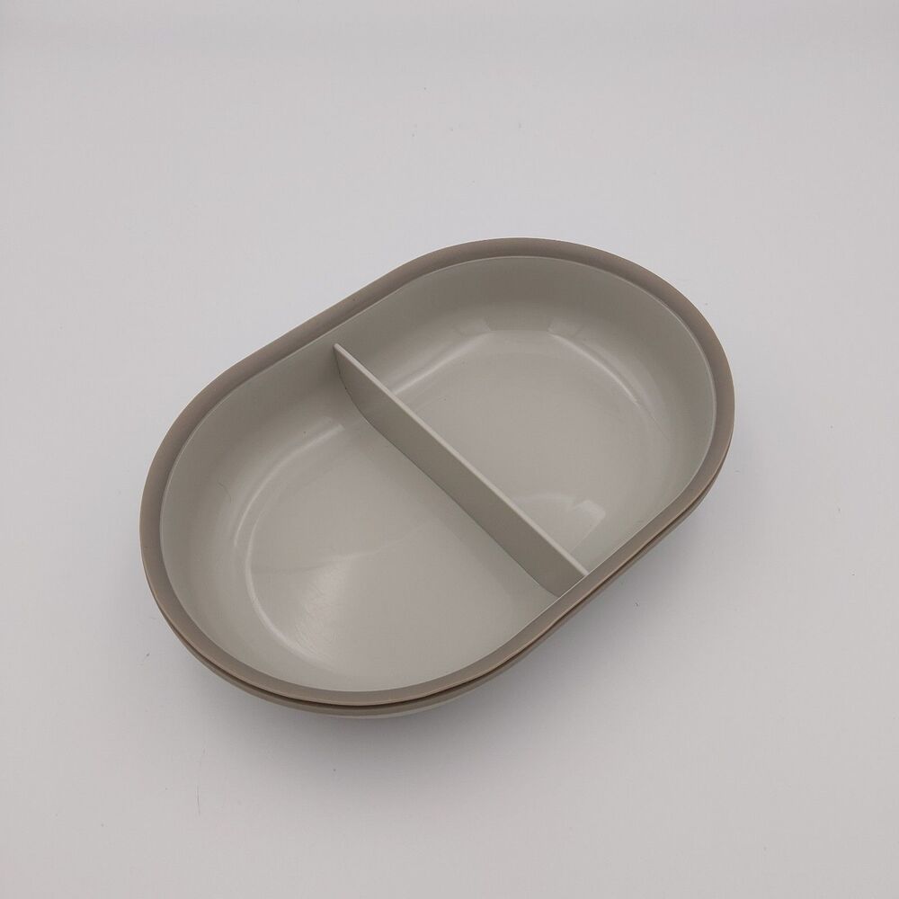 Split Bowl/plate for Sure feed SureFlap microchip Pet feeder grey